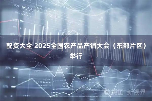 配资大全 2025全国农产品产销大会（东部片区）举行